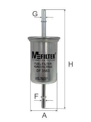 M-Filter DF 3563 Fuel filter DF3563