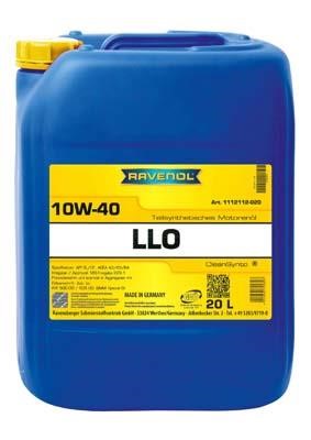 Ravenol 1112112-020-01-999 Engine oil Ravenol LLO 10W-40, 20L 111211202001999 111211202001999 Ravenol Engine oil Ravenol LLO 10W-40, 20L