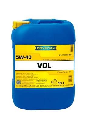 Ravenol 1111132-010-01-999 Engine oil Ravenol VDL 5W-40, 10L 111113201001999 111113201001999 Ravenol Engine oil Ravenol VDL 5W-40, 10L