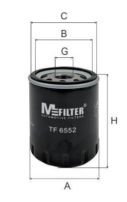 M-Filter TF 6552 Oil Filter TF6552