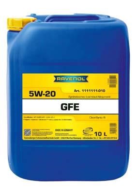 Ravenol 1111111-010-01-999 Engine oil Ravenol GFE 5W-20, 10L 111111101001999