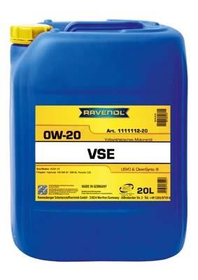 Ravenol 1111112-020-01-999 Engine oil Ravenol VSE 0W-20, 20L 111111202001999