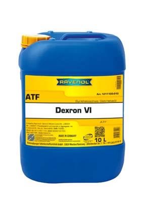 Ravenol 1211105-010-01-999 Transmission oil RAVENOL ATF DEXRON VI, 10L 121110501001999
