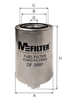 M-Filter DF 3581 Fuel filter DF3581