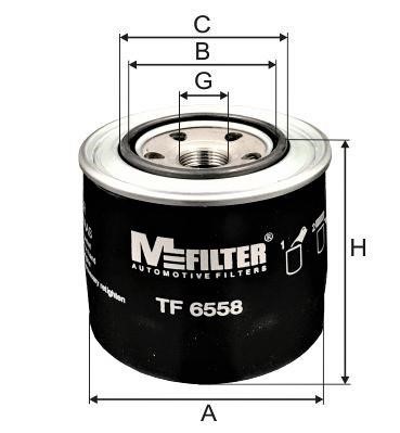 M-Filter TF 6558 Oil Filter TF6558