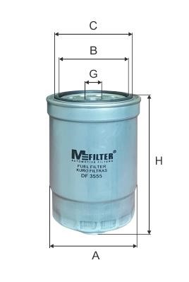 M-Filter DF 3555 Fuel filter DF3555