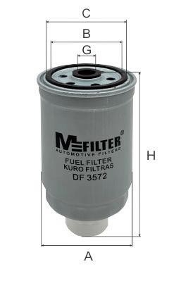 M-Filter DF 3572 Fuel filter DF3572