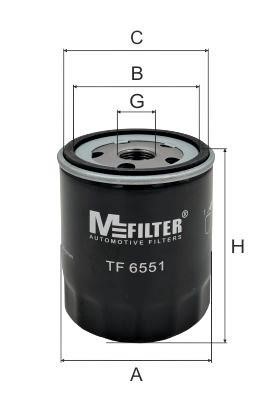 M-Filter TF 6551 Oil Filter TF6551
