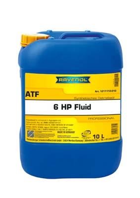 121111201001999 Ravenol Transmission oil RAVENOL ATF 6HP FLUID, 10L