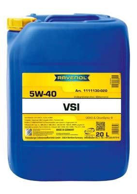 Ravenol 1111130-020-01-999 Engine oil Ravenol VSI 5W-40, 20L 111113002001999 111113002001999 Ravenol Engine oil Ravenol VSI 5W-40, 20L