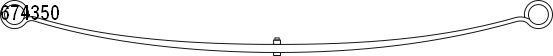 1067435000 CS Germany Leaf spring