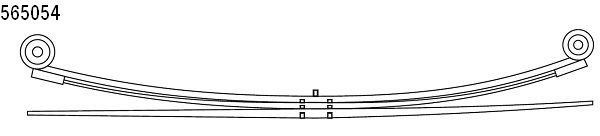 1056505400 CS Germany Leaf spring