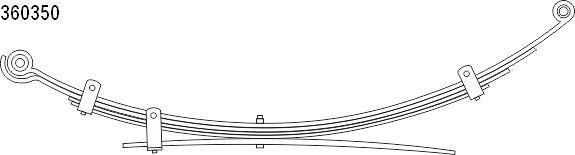 1036035000 CS Germany Leaf spring