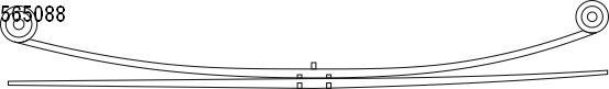 1056508800 CS Germany Leaf spring