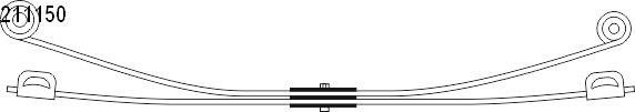1021115000 CS Germany Leaf spring