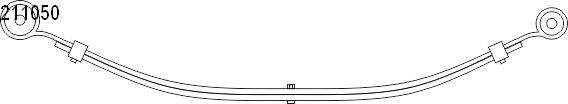 1021105000 CS Germany Leaf spring