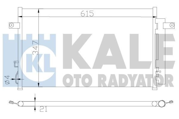 Kale Oto Radiator 388700 Cooler Module 388700