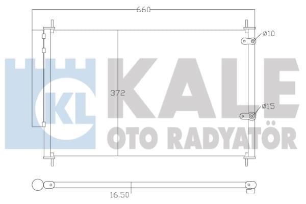 Kale Oto Radiator 342595 Cooler Module 342595