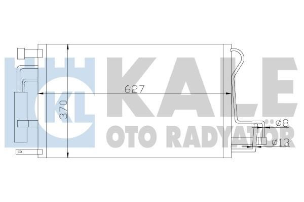 Kale Oto Radiator 379900 Cooler Module 379900