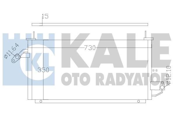 Kale Oto Radiator 389800 Cooler Module 389800