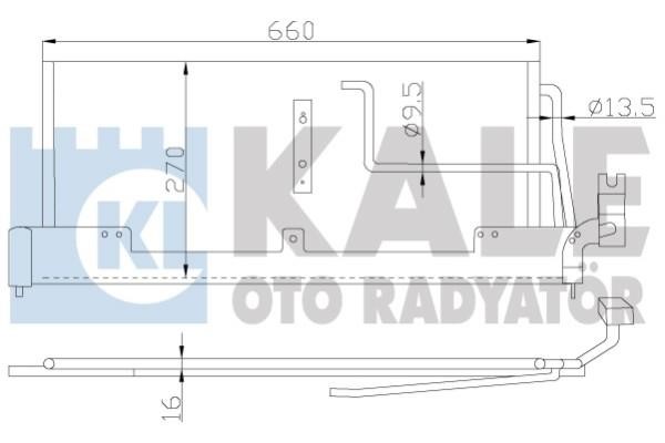 Kale Oto Radiator 388800 Cooler Module 388800