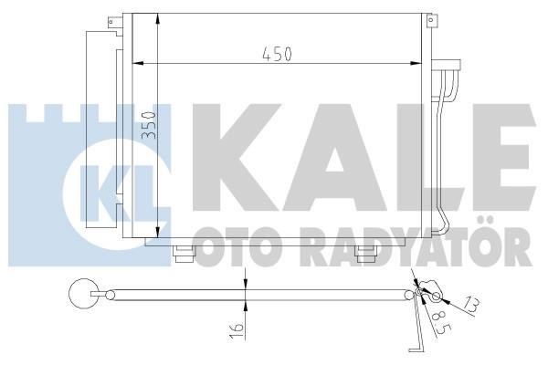 Kale Oto Radiator 391800 Cooler Module 391800