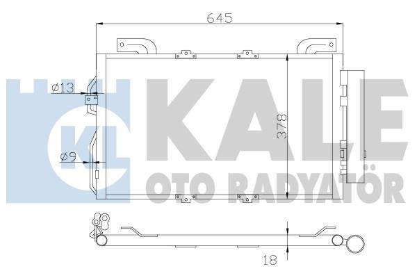 Kale Oto Radiator 392900 Cooler Module 392900