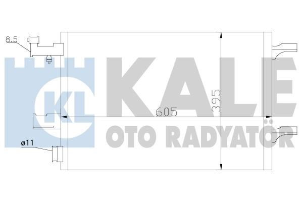 Kale Oto Radiator 391100 Cooler Module 391100