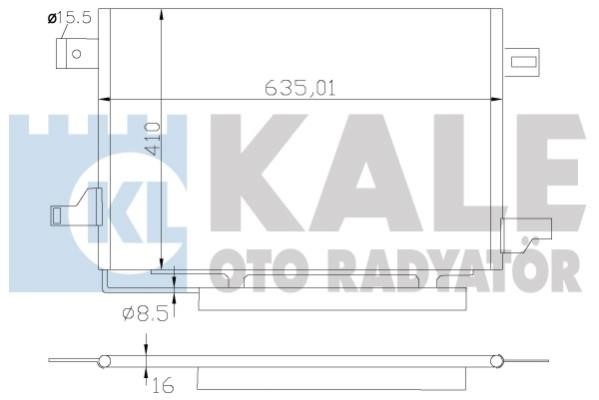 Kale Oto Radiator 387900 Cooler Module 387900