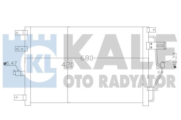 Kale Oto Radiator 390300 Cooler Module 390300