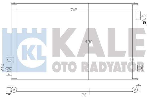 Kale Oto Radiator 342615 Cooler Module 342615