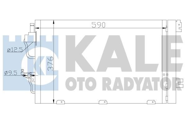 Kale Oto Radiator 393400 Cooler Module 393400