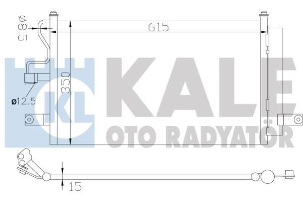 Kale Oto Radiator 379000 Cooler Module 379000