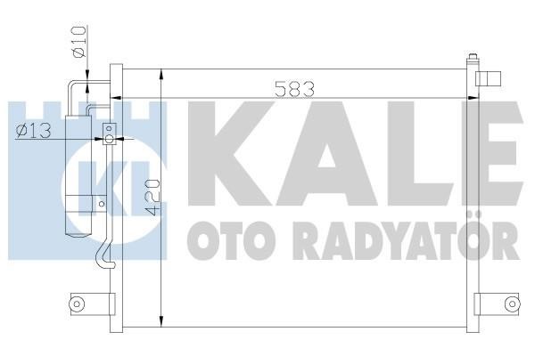 Kale Oto Radiator 377000 Cooler Module 377000