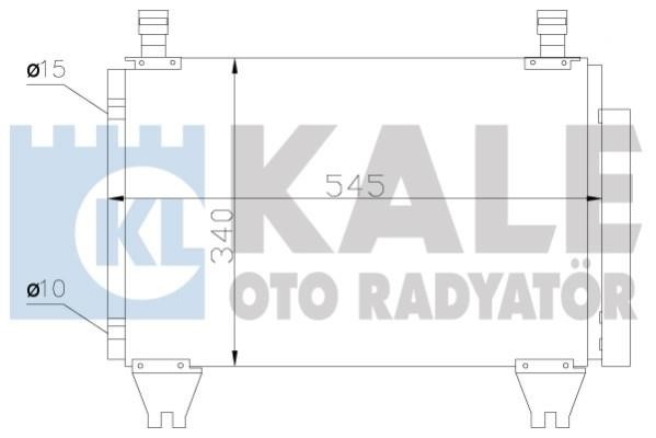 Kale Oto Radiator 383500 Cooler Module 383500