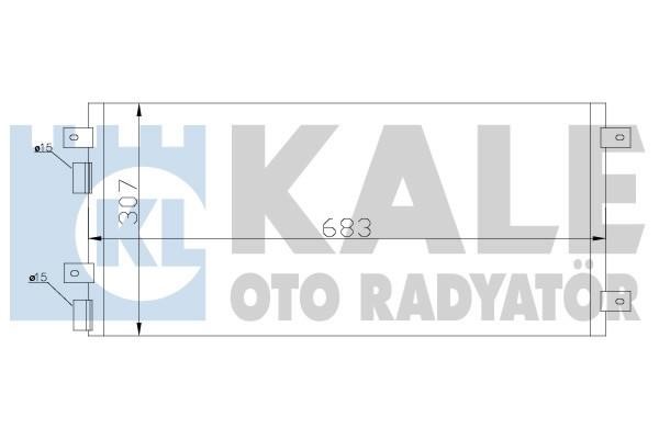 Kale Oto Radiator 343205 Cooler Module 343205