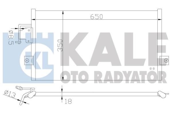 Kale Oto Radiator 379700 Cooler Module 379700