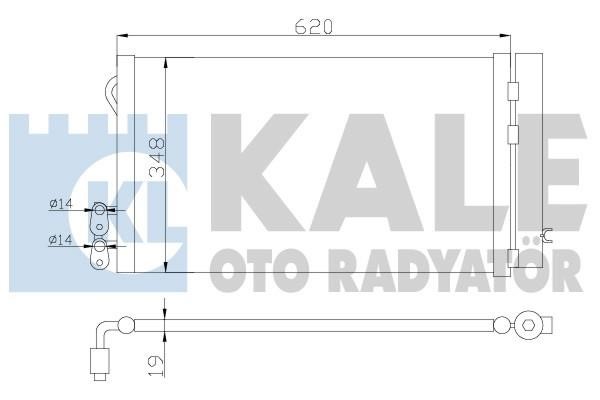 Kale Oto Radiator 376700 Cooler Module 376700