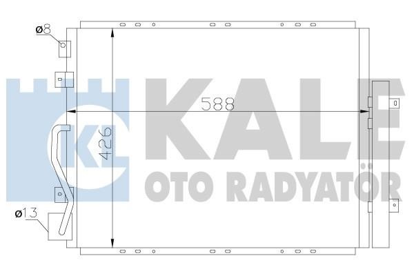 Kale Oto Radiator 342625 Cooler Module 342625