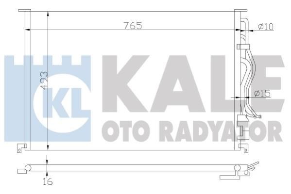 Kale Oto Radiator 342940 Cooler Module 342940