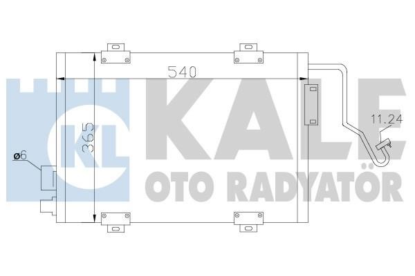 Kale Oto Radiator 342810 Cooler Module 342810