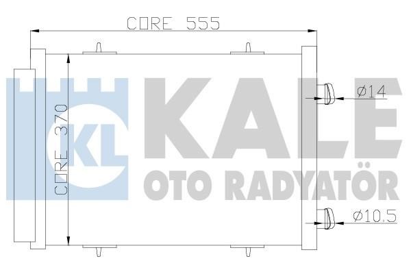 Kale Oto Radiator 385400 Cooler Module 385400