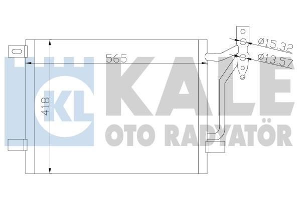 Kale Oto Radiator 376800 Cooler Module 376800