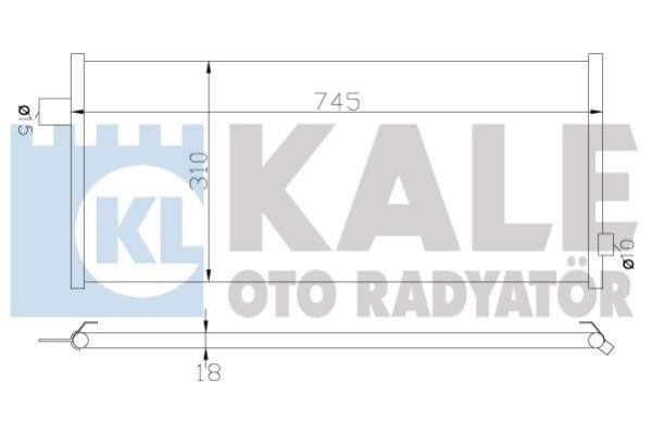 Kale Oto Radiator 389700 Cooler Module 389700