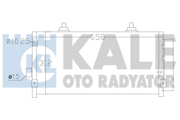 Kale Oto Radiator 389500 Cooler Module 389500
