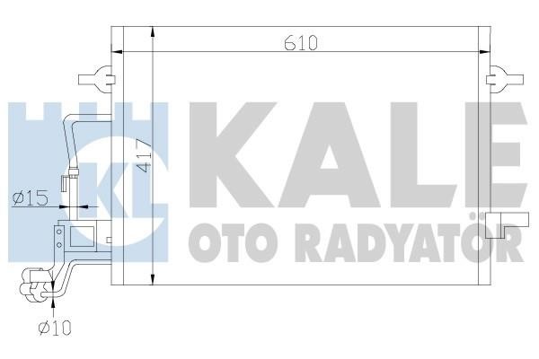 Kale Oto Radiator 342920 Cooler Module 342920