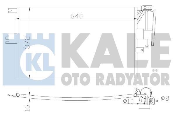Kale Oto Radiator 382300 Cooler Module 382300