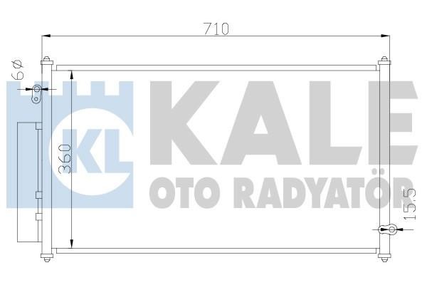 Kale Oto Radiator 380600 Condenser 380600