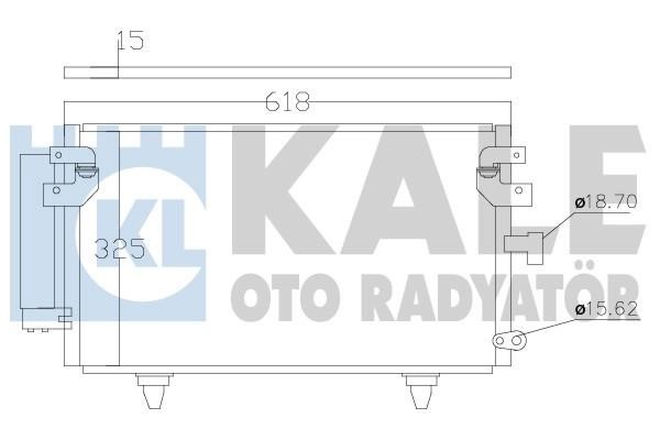 Kale Oto Radiator 389900 Cooler Module 389900