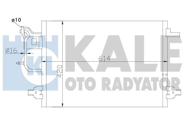 Kale Oto Radiator 375600 Cooler Module 375600